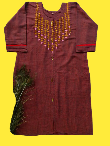 Women's Kurti Embroidered